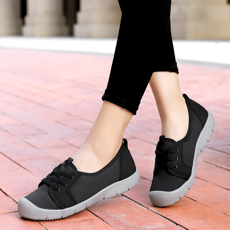 Damen Freizeit-Sneaker mit flexiblem Obermaterial und rutschfester Sohle