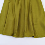 Damen Maxikleid mit schwingendem Saum und dekorativem Gürtel R&B