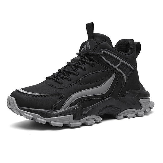 Damen Sportliche High-Top Sneaker mit dämpfendem Obermaterial und rutschfester Sohle R&B