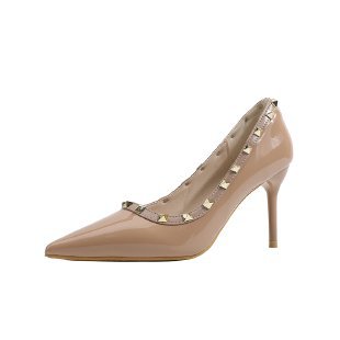 Damen elegante Stiletto-Pumps mit Glitzerverzierungen R&B