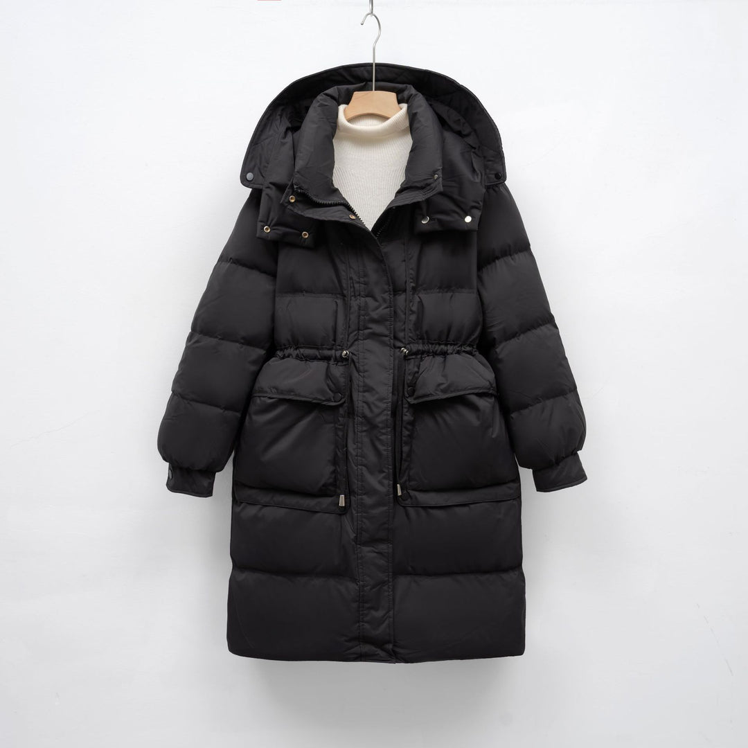 Damen isolierte Winterjacke mit verstellbarem Bund R&B