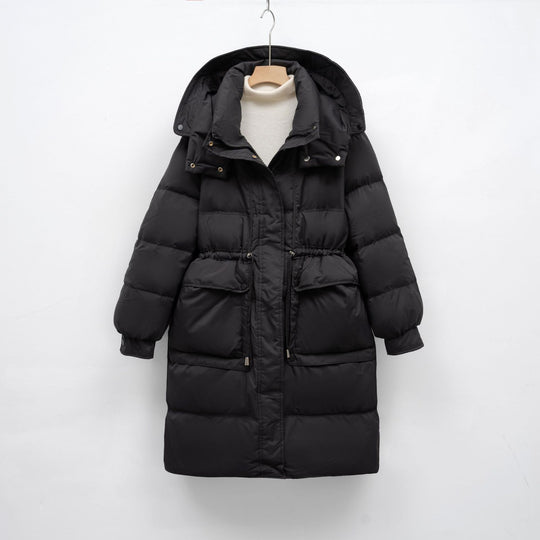Damen isolierte Winterjacke mit verstellbarem Bund R&B