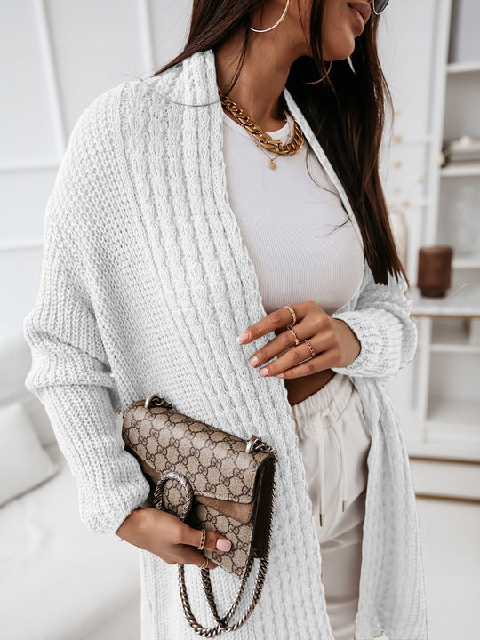 Damen Langarm Strickcardigan R&B
