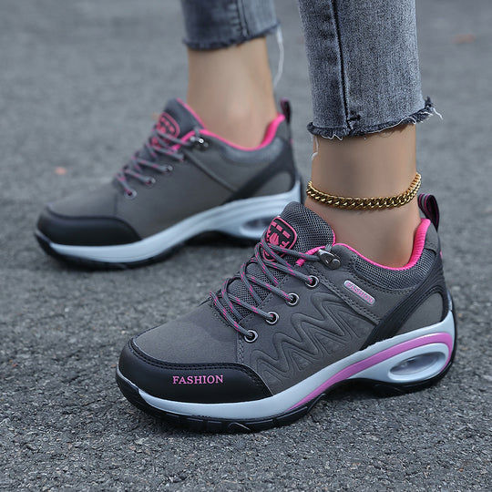 Damen Komfortable Fitness-Sneaker mit atmungsaktiver Mesh-Oberfläche R&B
