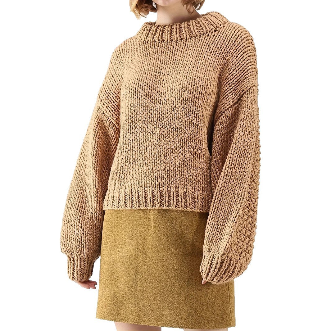 Damen Grobstrickpullover R&B