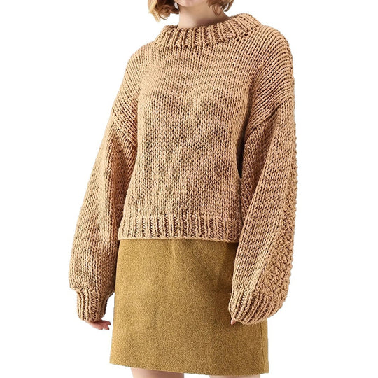 Damen Grobstrickpullover R&B