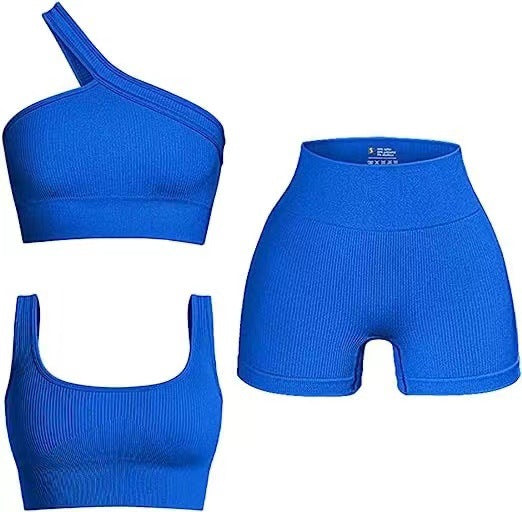 Damen Sport-BH und Shorts Set R&B
