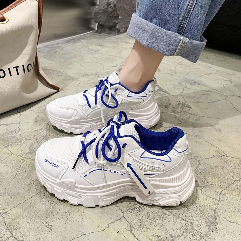 Damen Sportliche Chunky Sneakers mit atmungsaktivem Mesh und dynamischer Sohle