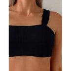 Damen Sportlicher Bikini mit breiten Trägern R&B