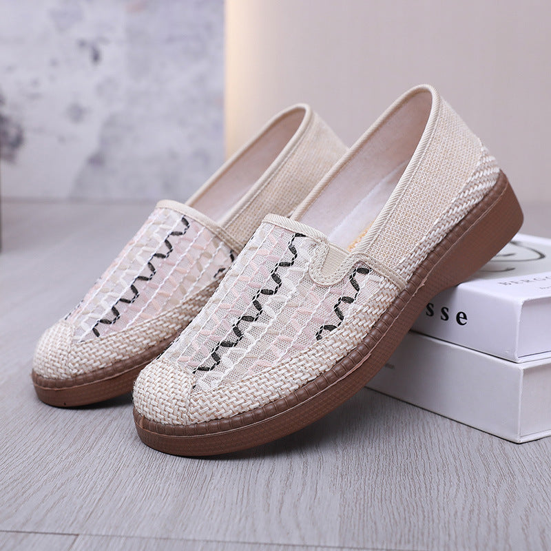 Damen Elegante und bequeme Slip-On Schuhe mit atmungsaktivem Design R&B