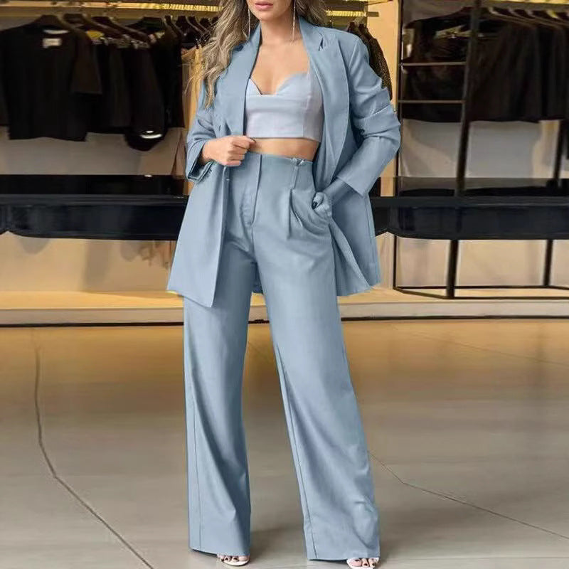 Damen Elegantes Blazer Damen Set