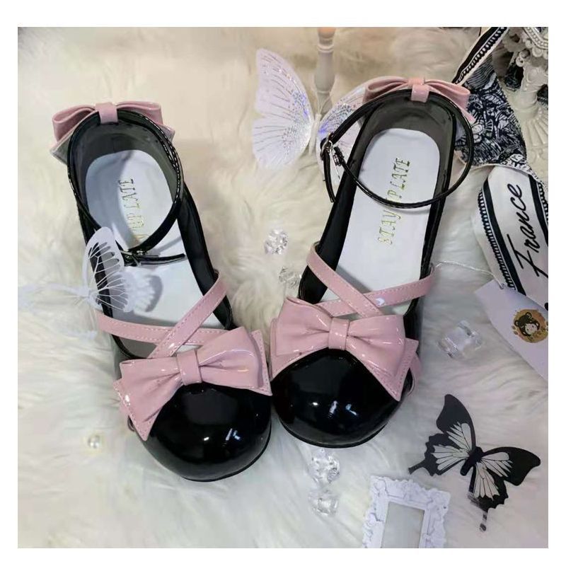 Damen elegante Sling Sandalen mit Schleifchen R&B