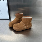 Damen Gemütliche Winterstiefel aus hochwertigem Wildleder mit warmem Innenfutter R&B