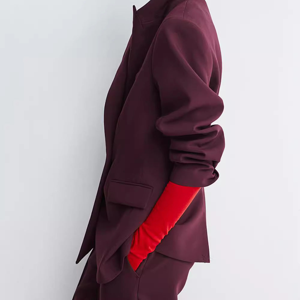 Damen Oversized Blazer mit doppelter Knopfleiste und modernem Schnitt R&B