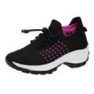 Damen leichte und atmungsaktive Sportschuhe mit elastischem Schnürsystem R&B