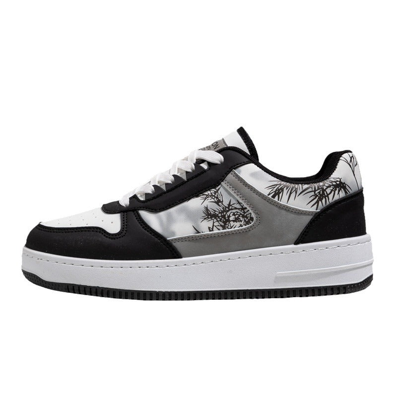 Damen Modische Sneakers mit einzigartigem floralem Motiv R&B