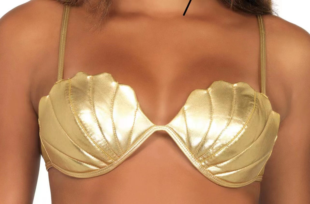 Damen Bikini Oberteil mit Muscheldesign R&B