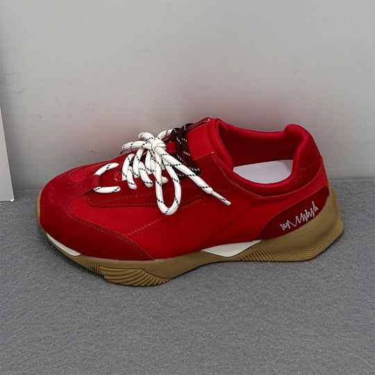 Damen modische Sneakers mit atmungsaktiver Mesh-Oberfläche und trendigem Design R&B
