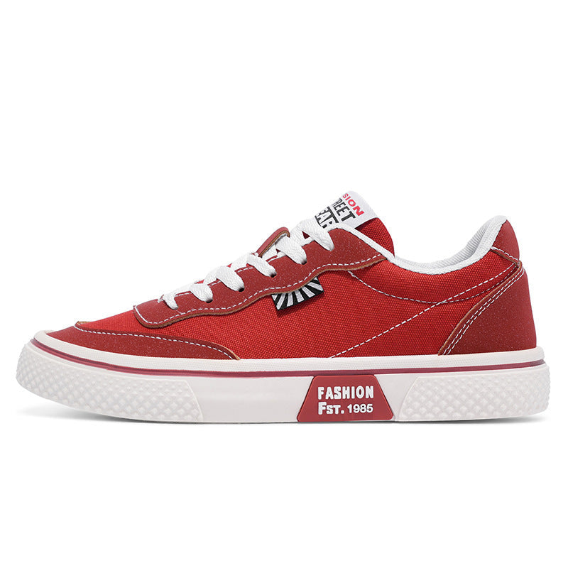 Damen modische Canvas Sneaker mit komfortabler Sohle R&B