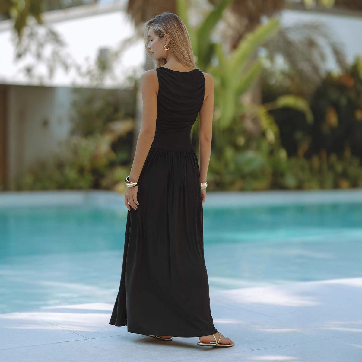 Damen Maxikleid R&B