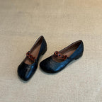 Damen elegante Ballerinas mit einzigartigem Riemchenakzent
