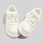 Damen Sportliche Sneakers mit verspieltem Sternen-Motiv und atmungsaktiver Oberflächenstruktur