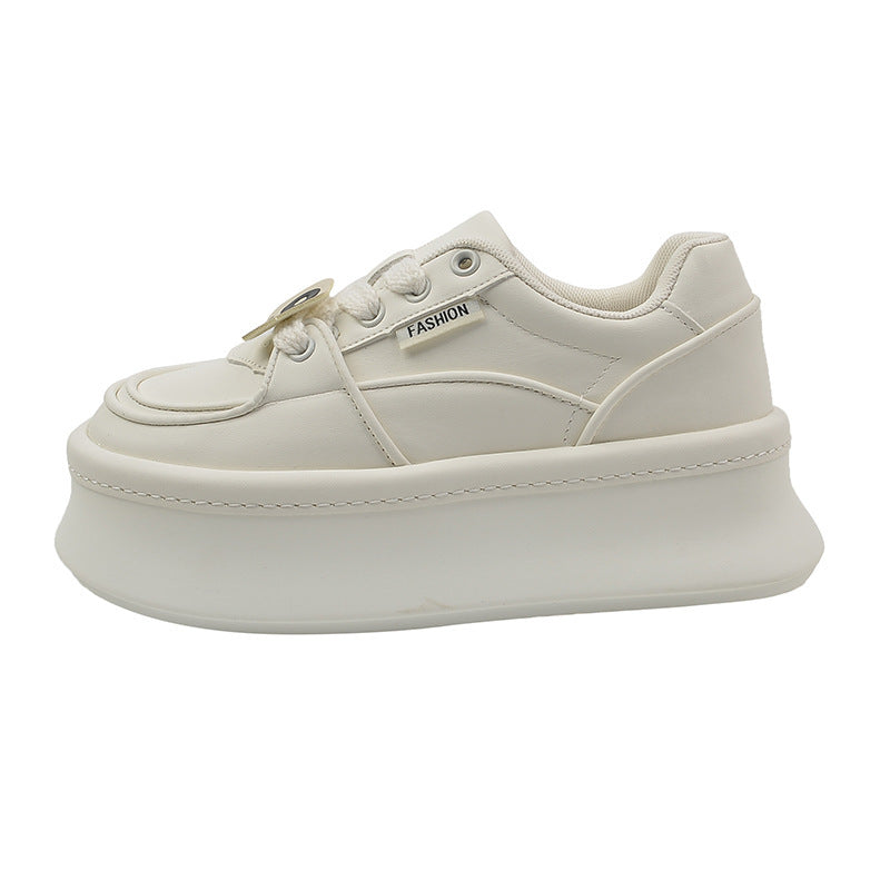 Damen Modische Plateau Sneakers mit innovative Dämpfungstechnologie