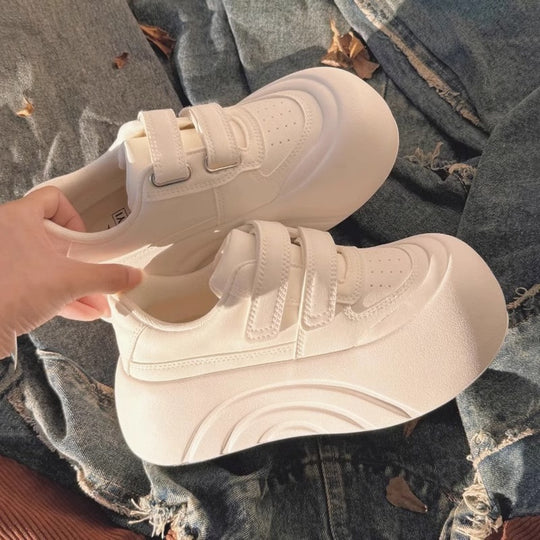 Damen Komfortable Sneaker mit verstellbarem Klettverschluss und gepolsterter Sohle R&B