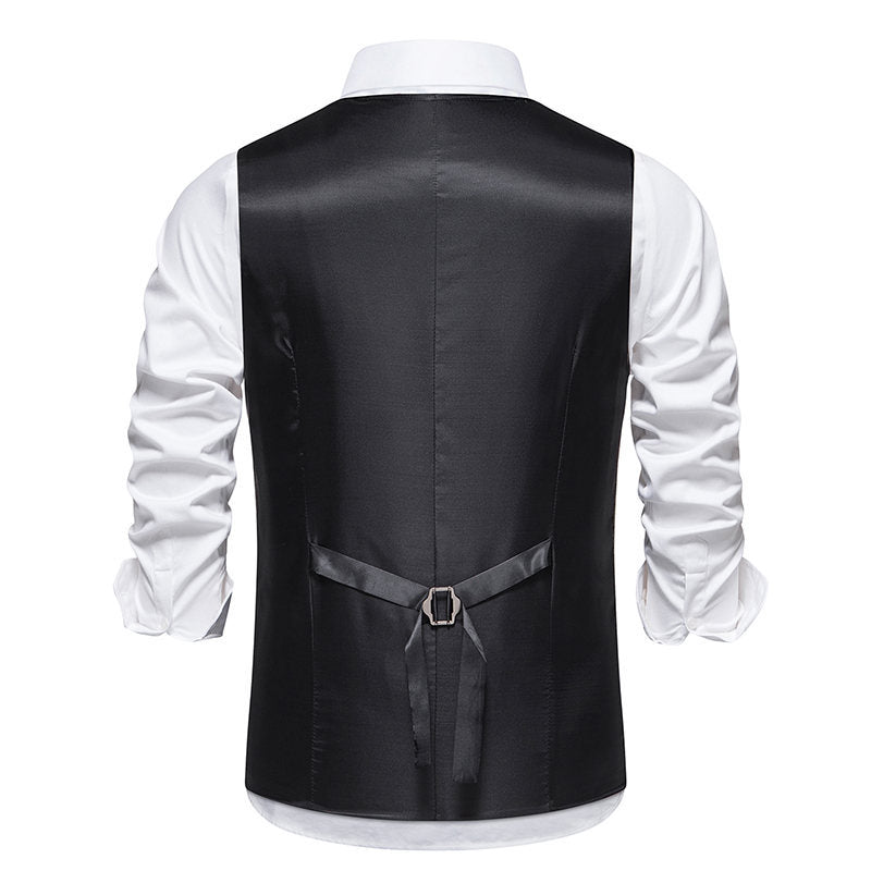 Herren elegante gesteppte Weste