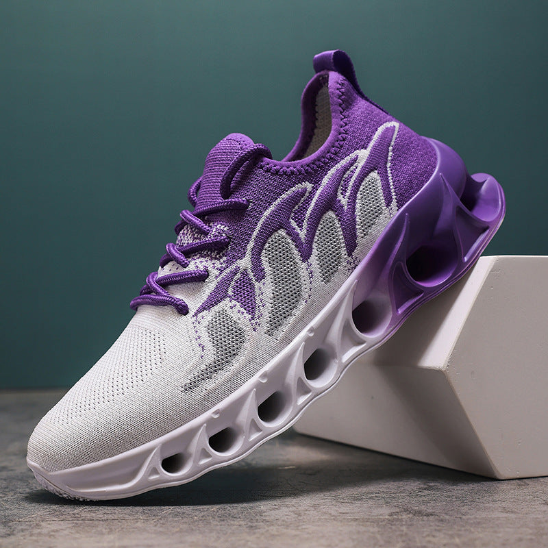 Damen Sportliche Sneakers mit innovative Dämpfungstechnologie und rutschfester Laufsohle R&B