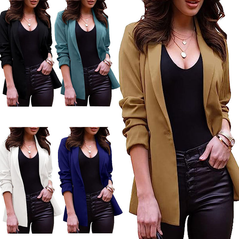 Damen Eleganter Blazer mit tailliertem Schnitt und modernen Details R&B