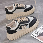 Damen Chunky Sneakers mit atmungsaktiver Mesh-Oberfläche und stabiler Gummisohle R&B