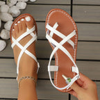 Damen Riemchen-Sandalen mit kunstvoller Zierde R&B