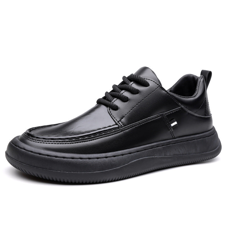 Damen Modische Ledersneaker mit rutschfester Sohle R&B