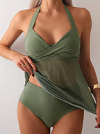 Damen Tankini mit schickem Überrock R&B