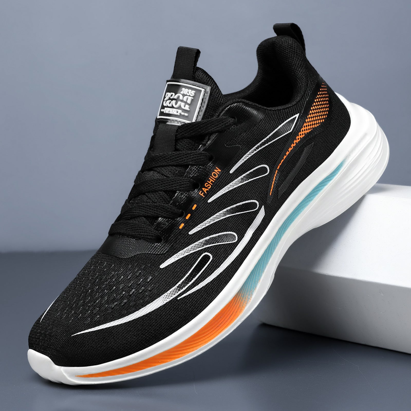 Damen Sportliche Laufschuhe mit atmungsaktiver Mesh-Oberfläche R&B