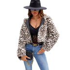 Damen Kunstfelljacke mit kontrastierenden Details und modischem Schnitt R&B