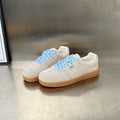 Damen Sportliche Sneaker aus weichem Wildleder mit modischem Schnürdesign R&B