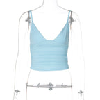 Damen Crop-Top mit asymmetrischem Schnitt und figurbetonter Silhouette R&B