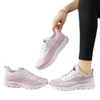 Damen Sportliche Sneakers mit atmungsaktiver Mesh-Oberfläche
