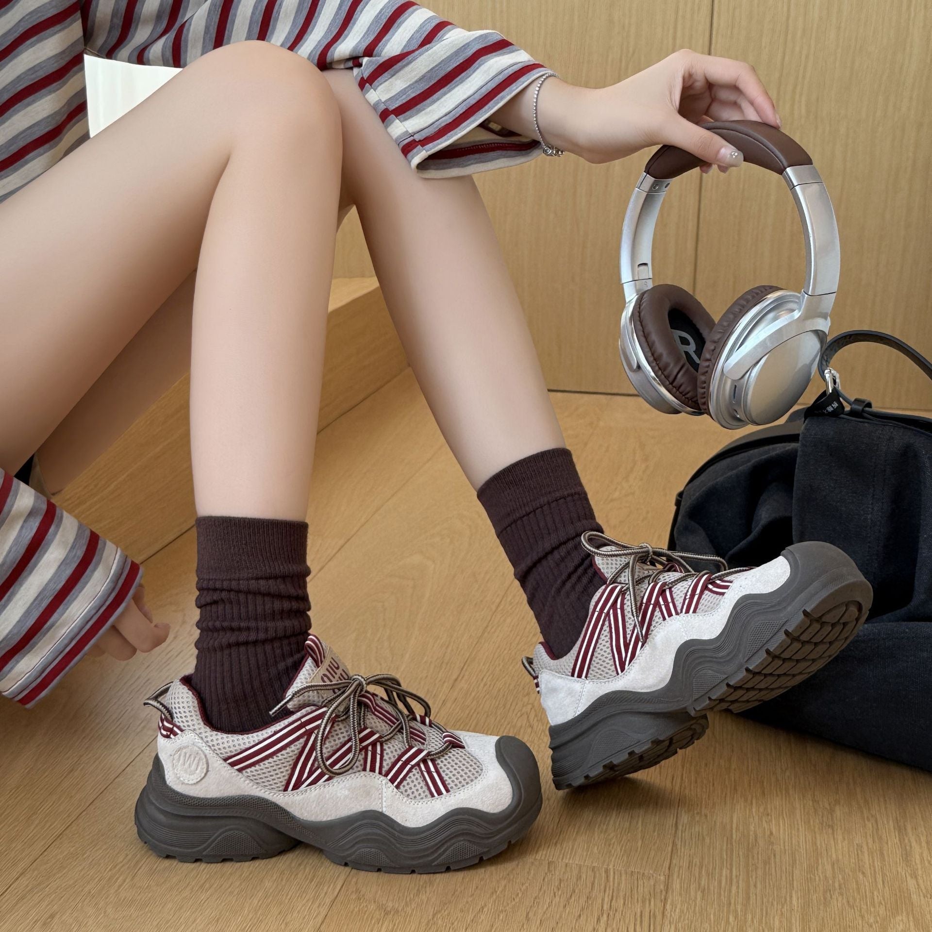 Damen vielseitige Aktiv-Sneaker mit atmungsaktivem Obermaterial und rutschfester Sohle
