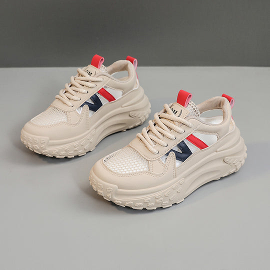 Damen Sportliche Sneakers mit luftdurchlässigem Obermaterial und rutschfester Sohle R&B