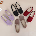 Damen Bequeme und stilvolle Slipper mit feiner Strickstruktur