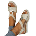 Damen Plateau Sandalen R&B