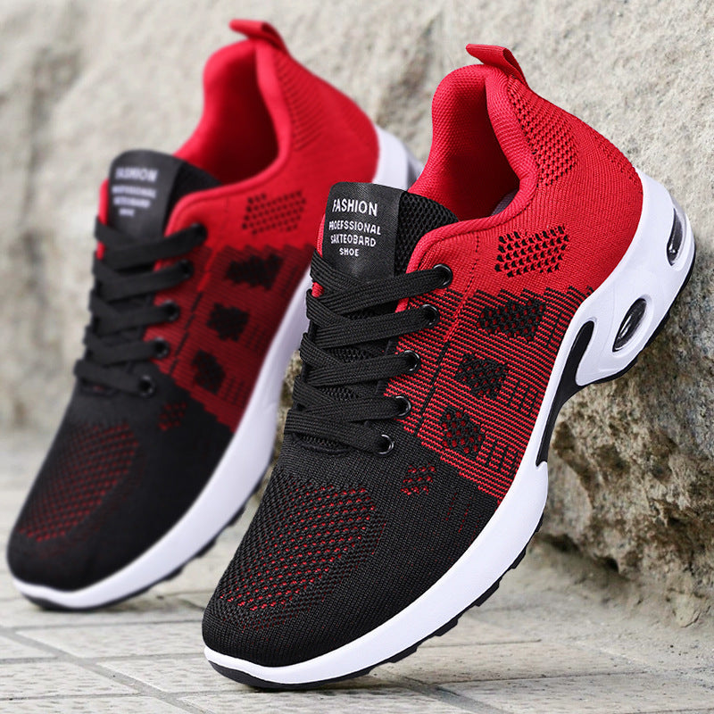 Damen Sportliche Air-Technology Sneakers mit atmungsaktivem Obermaterial und dämpfender Sohle R&B