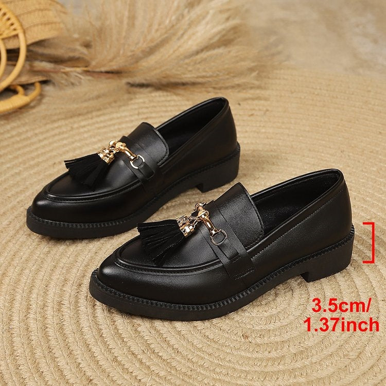 Damen Modische Loafers mit Quasten-Detail R&B