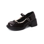 Damen Elegante Lackpumps mit verspieltem Schleifen-Detail und bequemer Sohle R&B