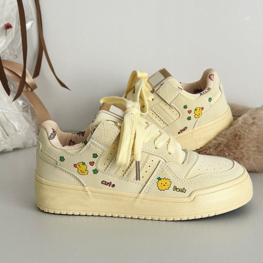 Damen Sneakers mit verspieltem Tiermotiv und komfortablem Innenfutter R&B