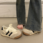 Damen Bequeme Sneakers mit modischen Akzenten und atmungsaktivem Obermaterial