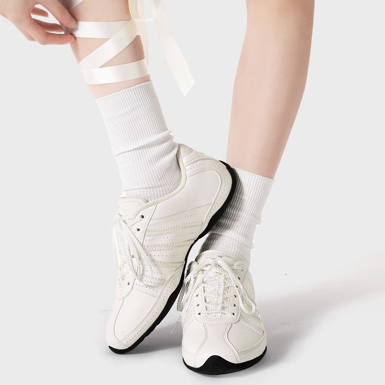 Damen sportliche Sneaker mit atmungsaktivem Obermaterial und rutschfester Sohle R&B